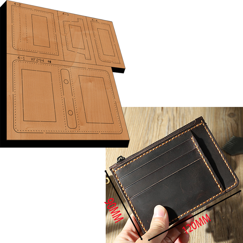 Leathercraft Japan - Сумка для карт и молнии, кошелек,