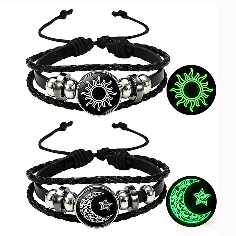 Snap Fastener Setter - Набор из 2 светящихся в темноте
