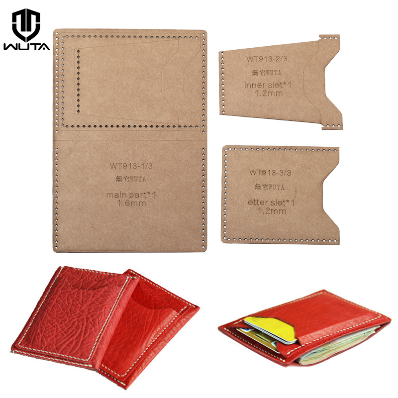 Leatherwork Patterns - WUTA 913 мини Чехол для карт