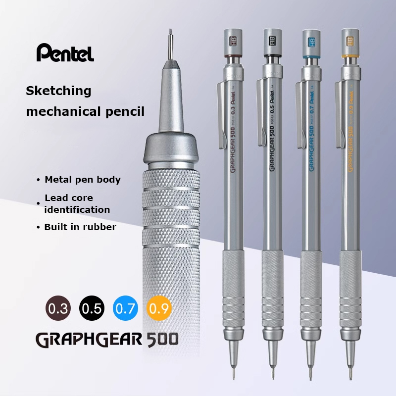 Pentel Pen Energel - Япония Pentel Graph Gear Чертежный металлический
