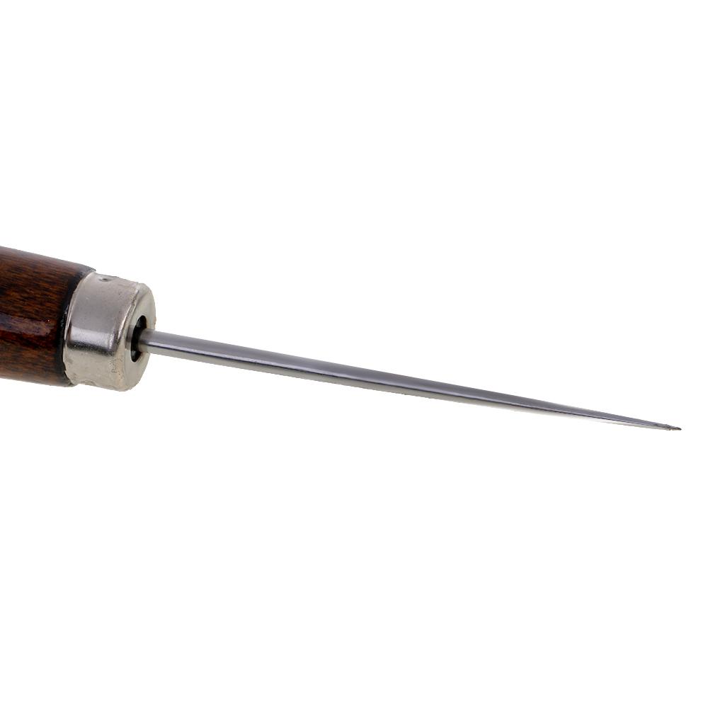 Leatherwork Hand Sewing Needles - Кожевенная игла-пробойник из нержавеющей стали для