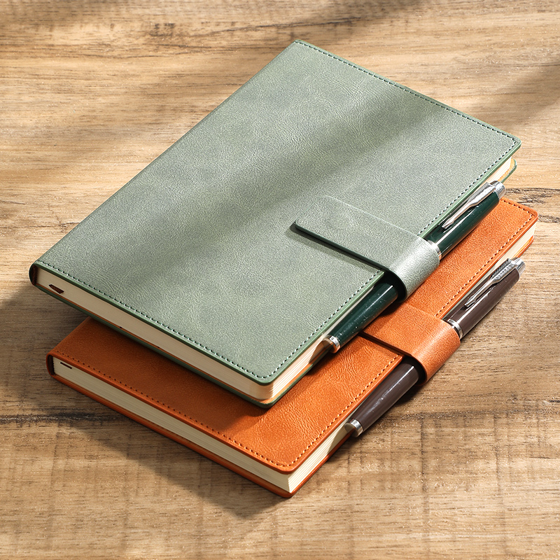 Leather Work Notebook - Бизнес-блокнот формата А5 из меняющей цвет