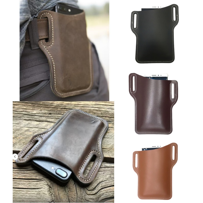 Leather Works Belt - Мужская поясная сумка из винтажной конской