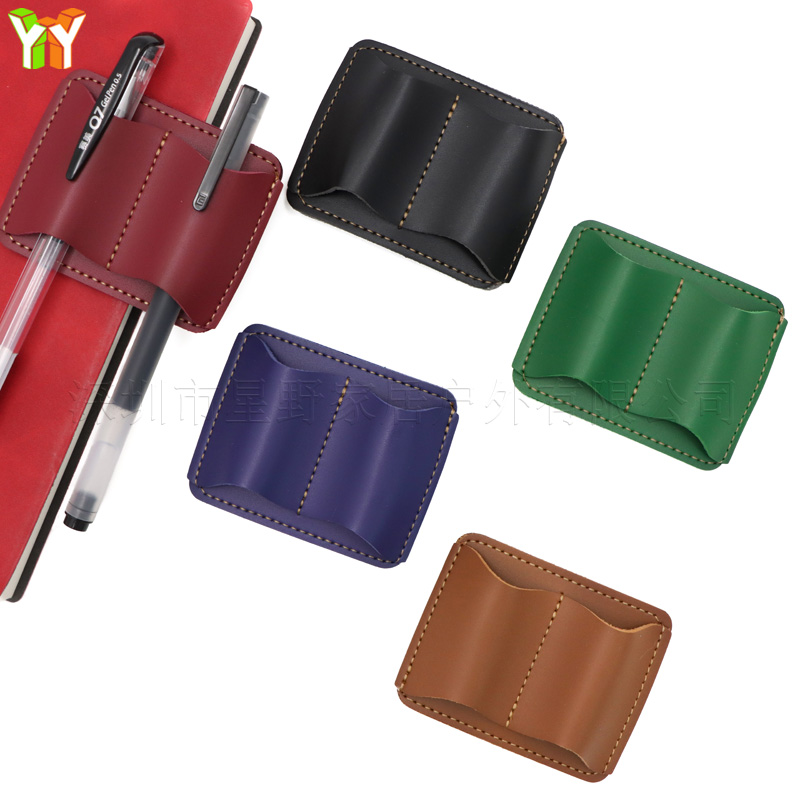 Leather Work Notebook - Портативный держатель для ручек из искусственной
