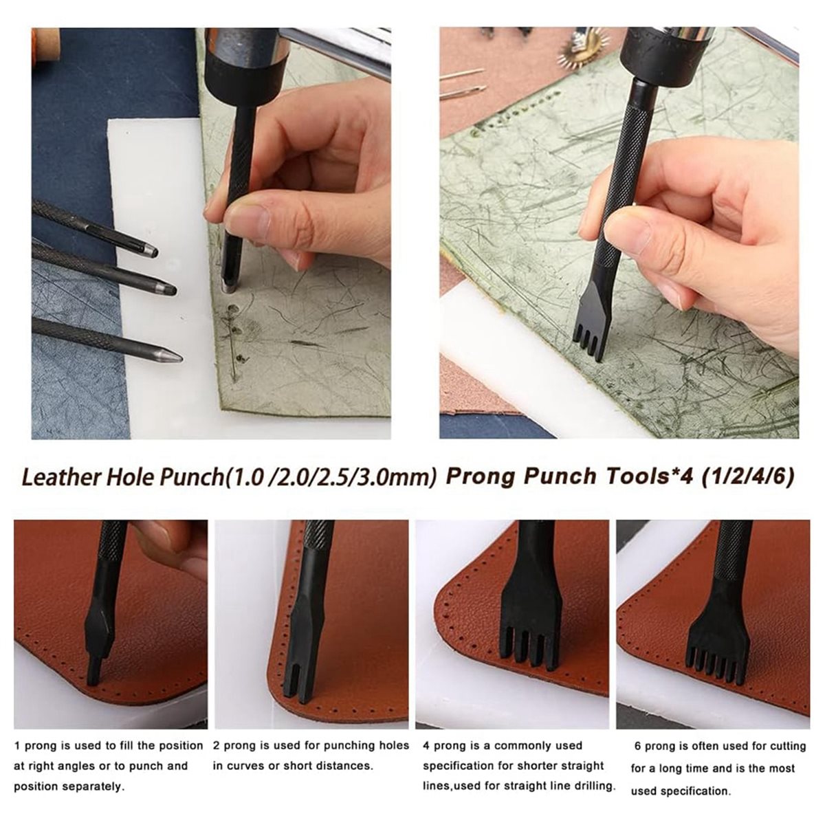 Beginner Leatherwork Kit - Набор инструментов для работы с кожей