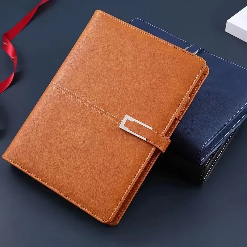 Leather Work Notebook - Кожаный журнал A5 Блокнот в твердом