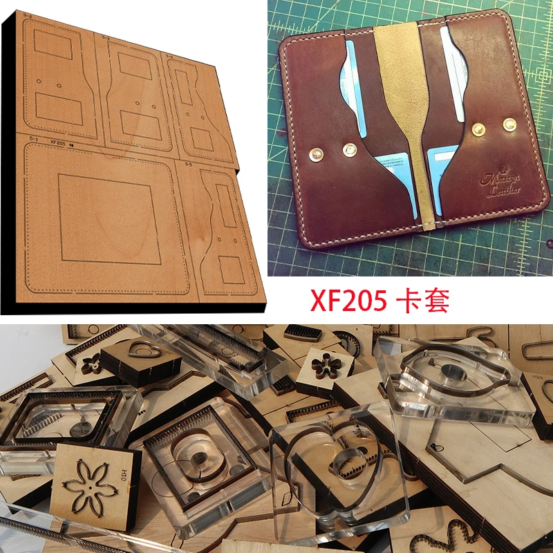Leathercraft Japan - Новинка, японское стальное лезвие, деревянная форма,
