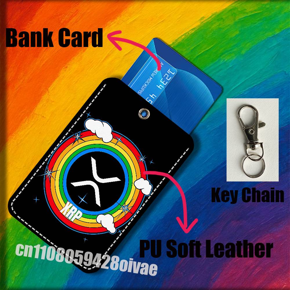 Держатель для карт XRP Ripple  – обзор и цена Leatherwork Keychain