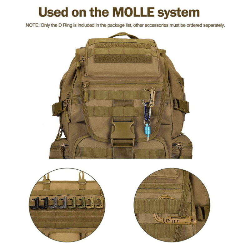 5 шт. Grimloc Molle карабин D  – обзор и цена Snap Fastener Setter
