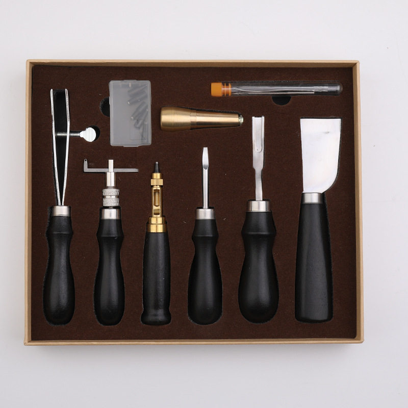 Полный набор для ручного шитья – обзор и цена Beginner Leatherwork Kit
