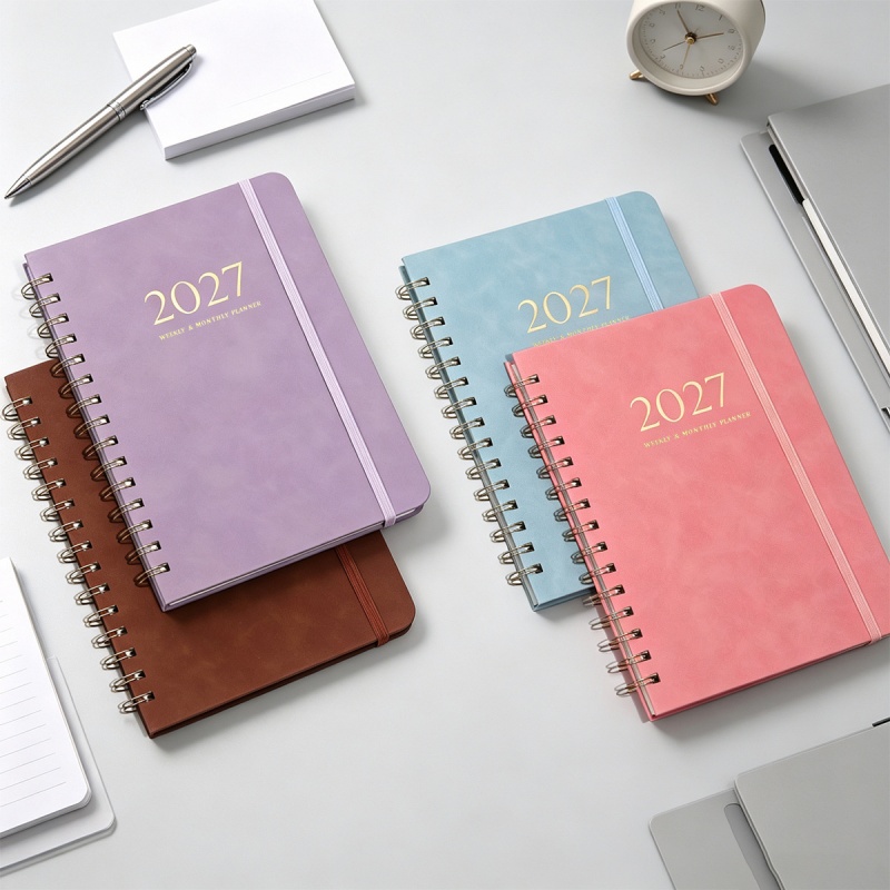 Ежедневник-планер A5 из искусс – обзор и цена Leather Work Notebook