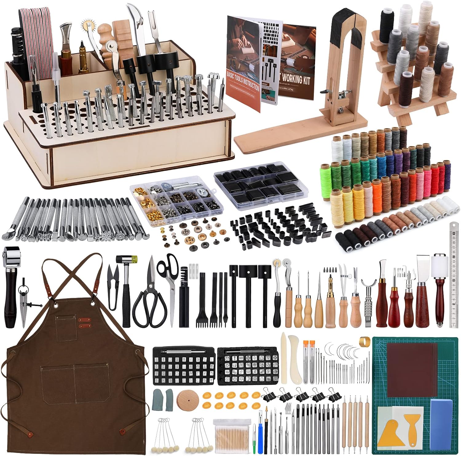 Набор инструментов для работы  – обзор и цена Beginner Leatherwork Kit