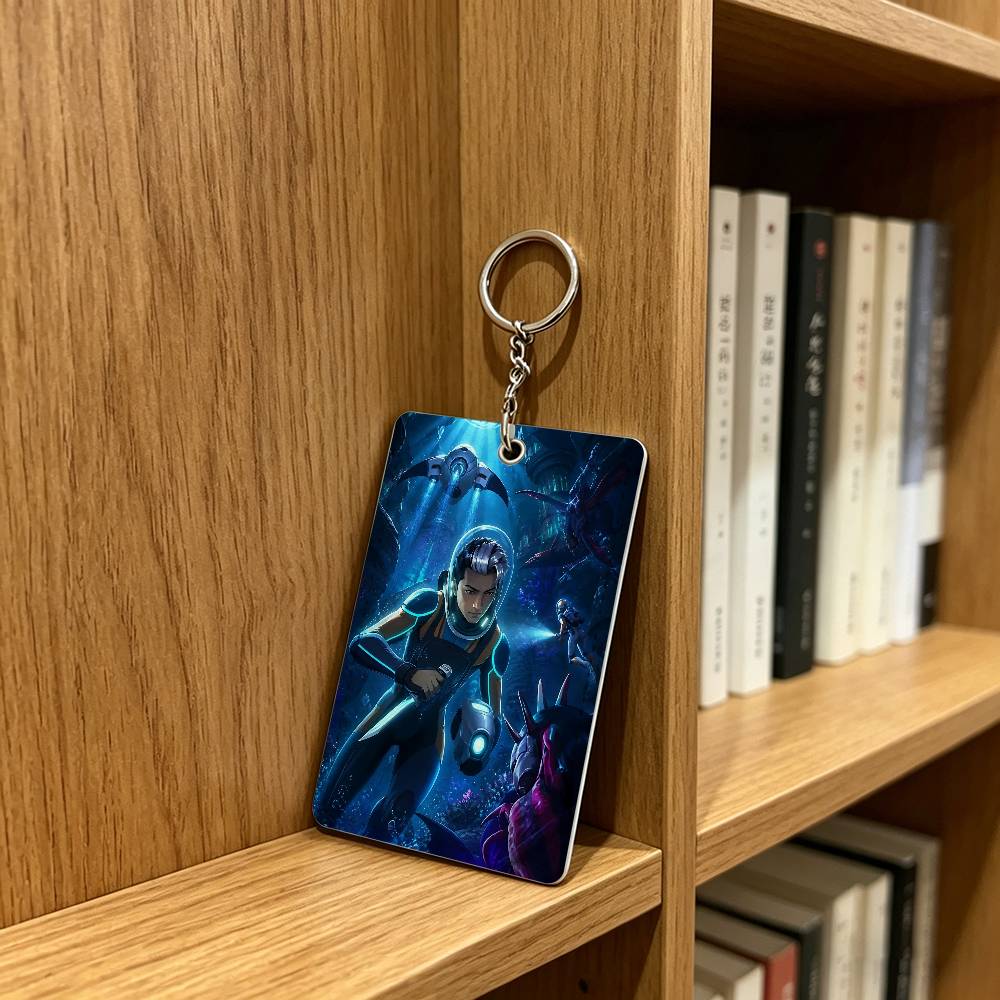 Брелок-держатель для карт Hot  – обзор и цена Leatherwork Keychain