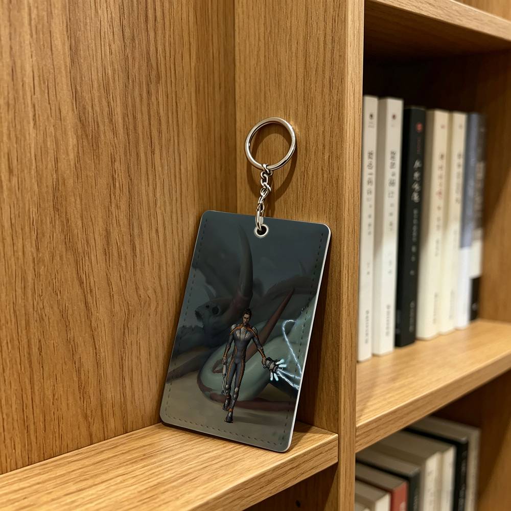 Брелок-держатель для карт Hot  – обзор и цена Leatherwork Keychain