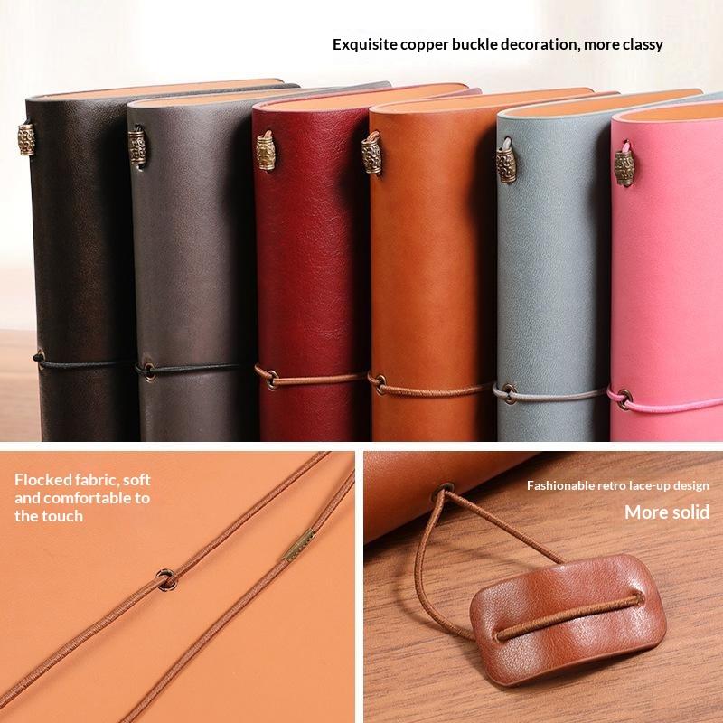 Стильный винтажный блокнот из  – обзор и цена Leather Work Notebook