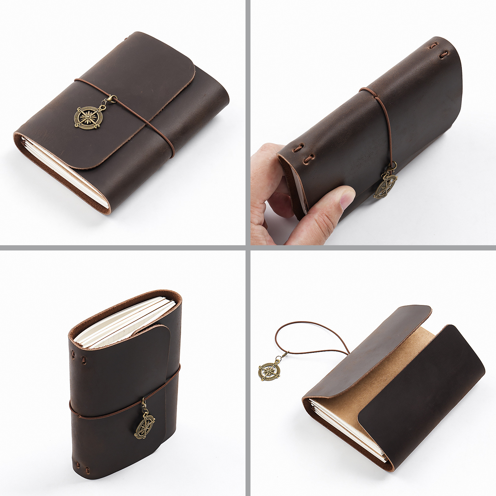 Новинка: Тройной складной блок – обзор и цена Leather Work Notebook