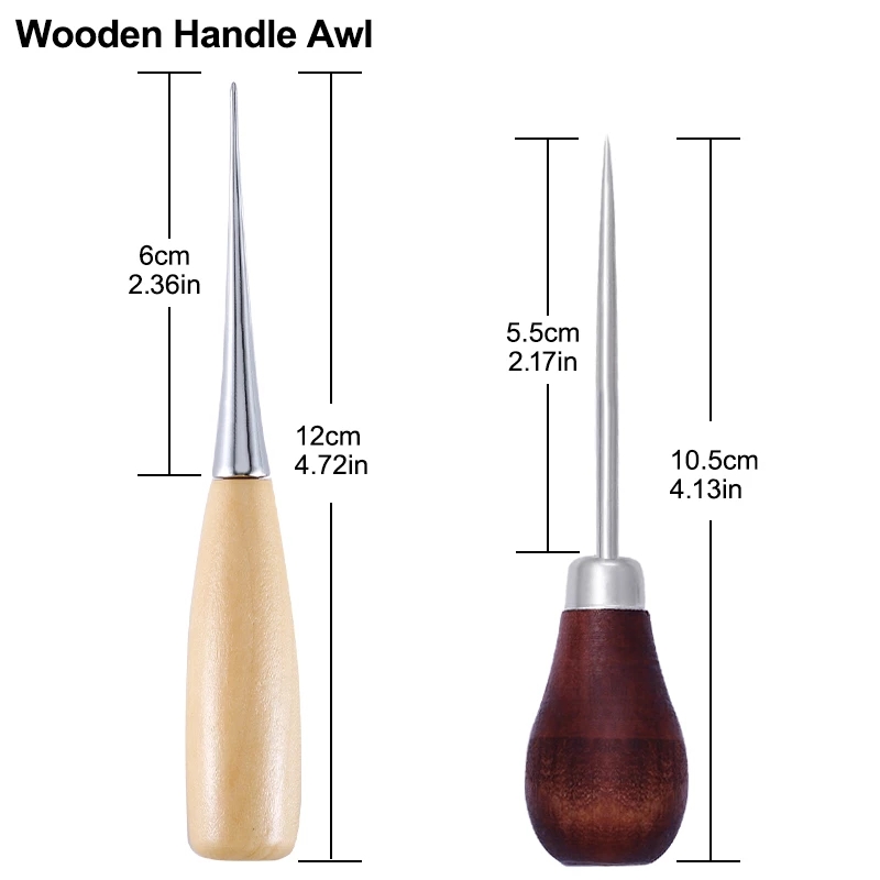 Набор из 2 швейных игл с дерев – обзор и цена Leatherwork Hand Sewing Needles