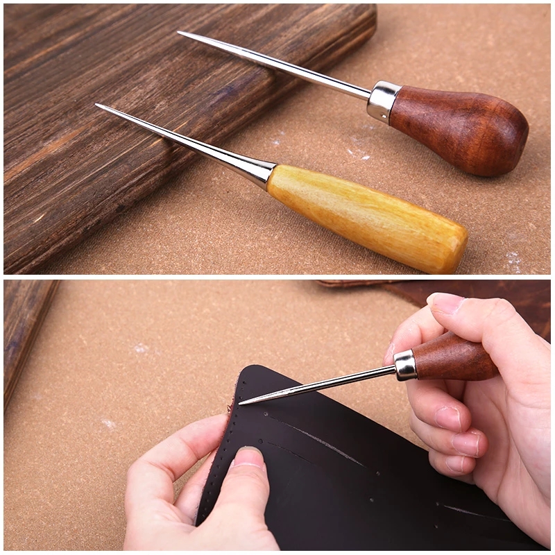 Набор из 2 швейных игл с дерев – обзор и цена Leatherwork Hand Sewing Needles