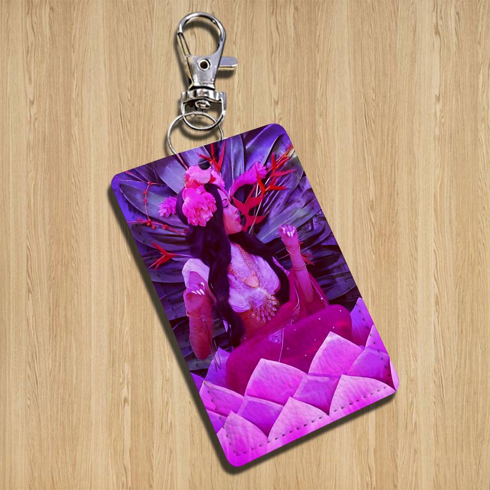 Красный держатель для карт Art – обзор и цена Leatherwork Keychain
