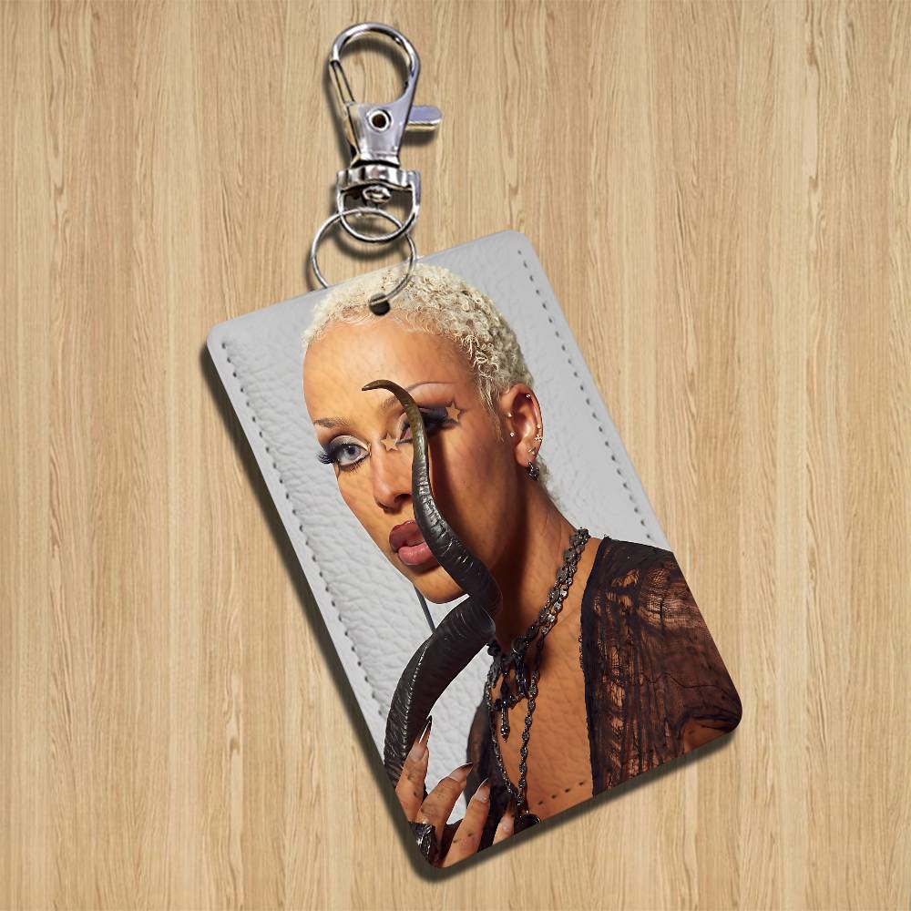 Красный держатель для карт Art – обзор и цена Leatherwork Keychain