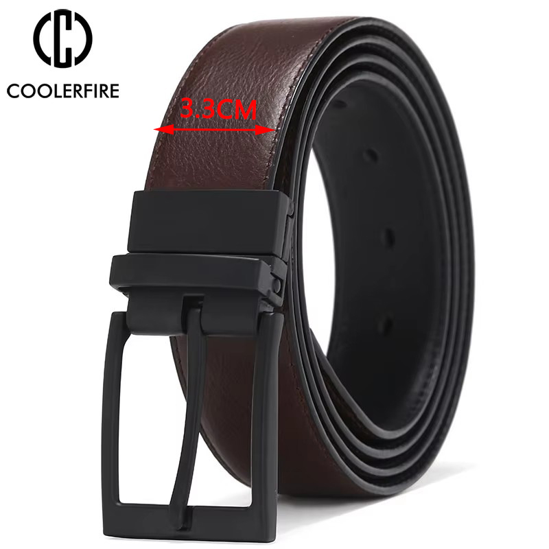 Мужской деловой ремень из нату – обзор и цена Leather Works Belt