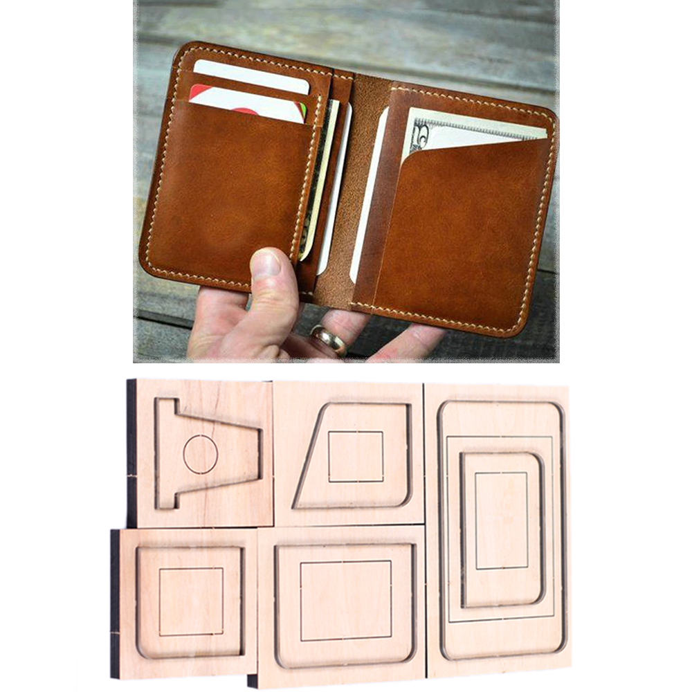Простой держатель для карт из  – обзор и цена Leatherwork Patterns