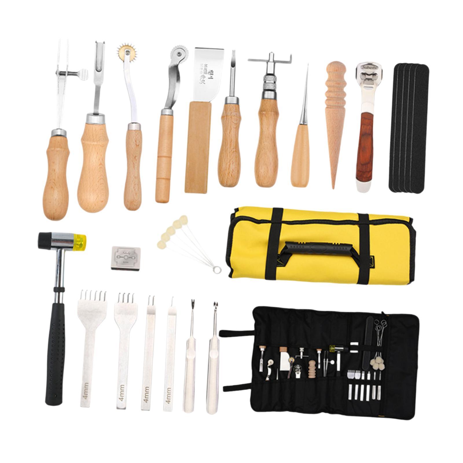 Набор инструментов для работы  – обзор и цена Beginner Leatherwork Kit