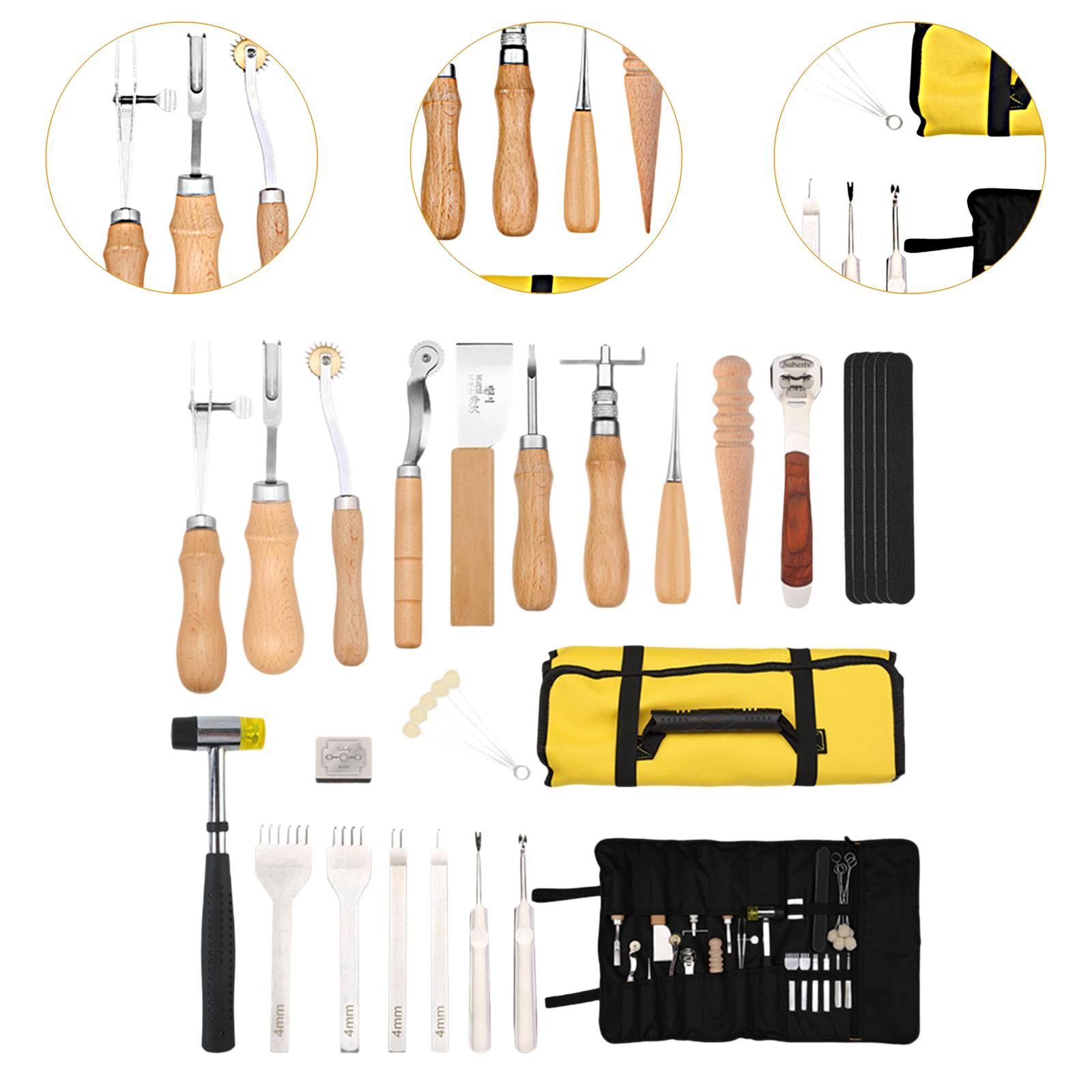 Набор инструментов для работы  – обзор и цена Beginner Leatherwork Kit