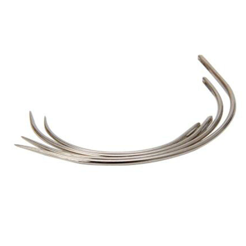 Набор из 4 больших изогнутых с – обзор и цена Leatherwork Hand Sewing Needles